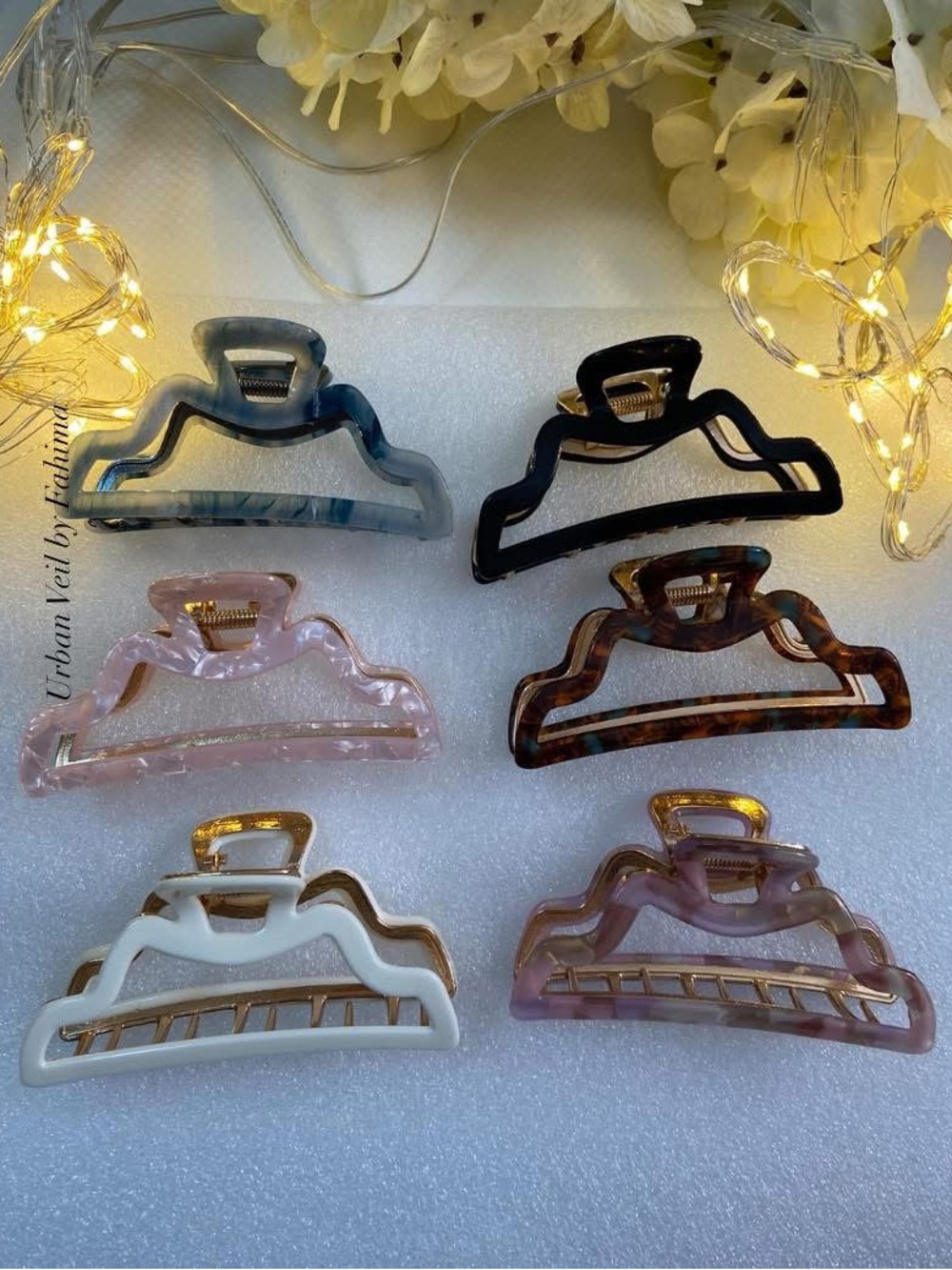 Hair Claw Clips - Mixed Colors